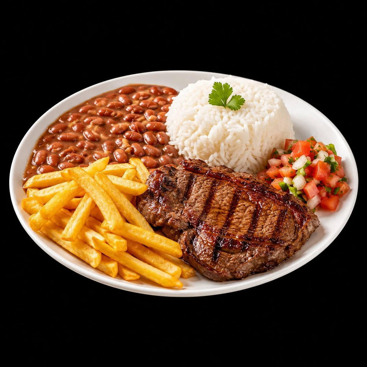 Almoço em dobro