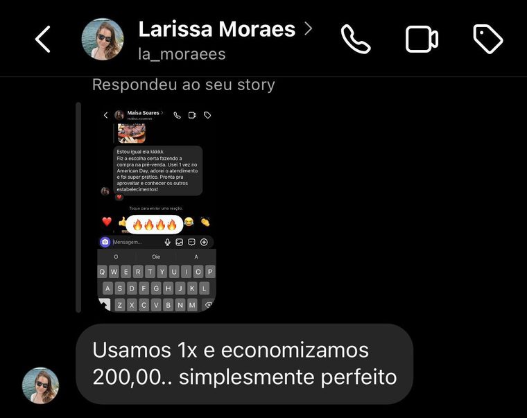 Depoimento de Larissa Moraes — Vitoria em Dobro
