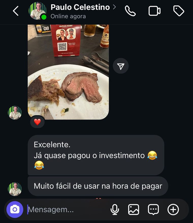 Depoimento de Paulo Celestino — Vitoria em Dobro